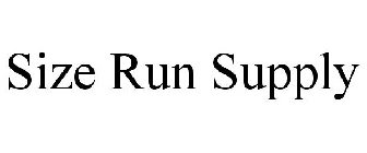 SIZERUN SUPPLY