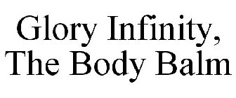 GLORY INFINITY, THE BODY BALM