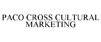 PACO CROSS CULTURAL MARKETING