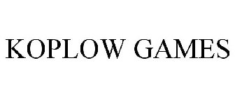 KOPLOW GAMES