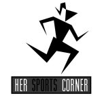 HER SPORTS CORNER