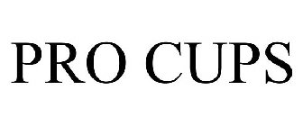 PRO CUPS