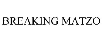 BREAKING MATZO
