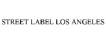 STREET LABEL LOS ANGELES