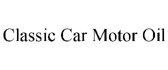 CLASSIC CAR MOTOR OIL