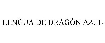 LENGUA DE DRAGÓN AZUL