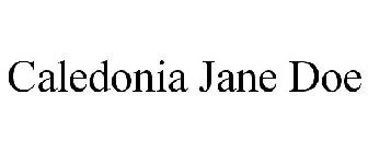CALEDONIA JANE DOE