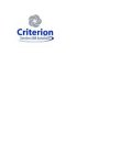 CRITERION SECTION 508 SOLUTIONS