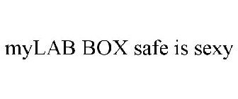 MYLAB BOX SAFE IS SEXY