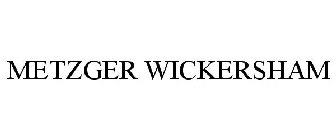 METZGER WICKERSHAM