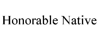 HONORABLE NATIVE