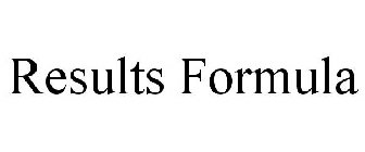 RESULTS FORMULA