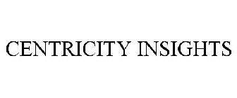 CENTRICITY INSIGHTS