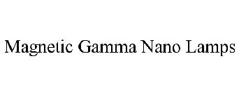 MAGNETIC GAMMA NANO LAMPS
