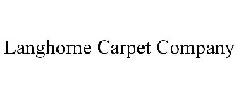 LANGHORNE CARPET COMPANY