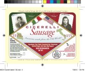 CICERELLI SAUSAGE