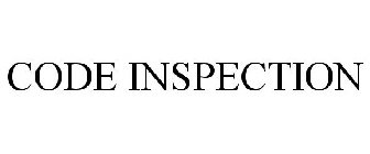 CODE INSPECTION