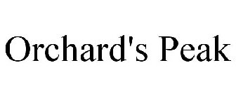 ORCHARD'S PEAK