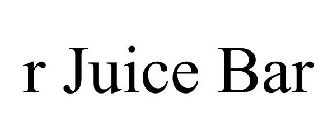 R JUICE BAR