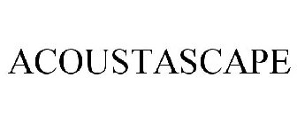 ACOUSTASCAPE