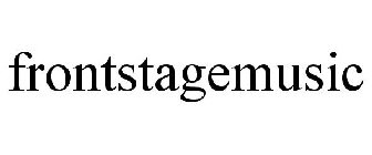 FRONTSTAGEMUSIC