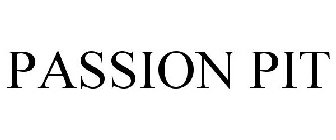 PASSION PIT