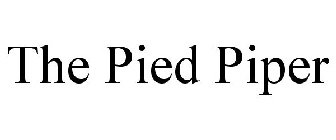 THE PIED PIPER