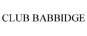 CLUB BABBIDGE