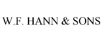 W.F. HANN & SONS