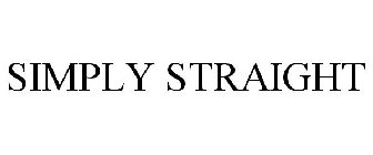SIMPLY STRAIGHT