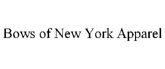 BOWS OF NEW YORK APPAREL