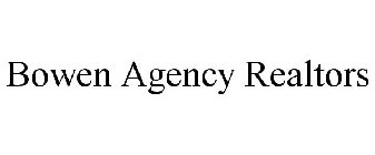 BOWEN AGENCY REALTORS