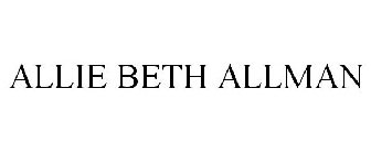 ALLIE BETH ALLMAN