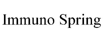 IMMUNO SPRING