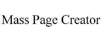 MASS PAGE CREATOR