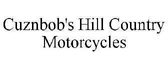 CUZNBOB'S HILL COUNTRY MOTORCYCLES