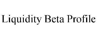 LIQUIDITY BETA PROFILE