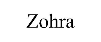 ZOHRA