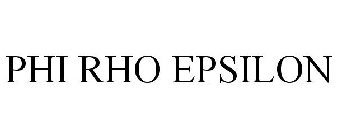 PHI RHO EPSILON