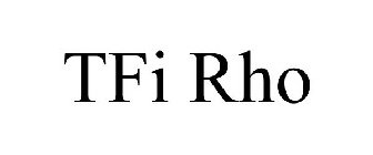 TFI RHO