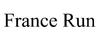 FRANCE RUN