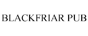 BLACKFRIAR PUB