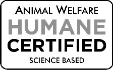 ANIMAL WELFARE HUMANE CERTIFIED SCIENCE BASED