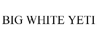 BIG WHITE YETI