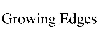 GROWING EDGES