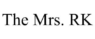 THE MRS. RK