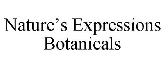 NATURE'S EXPRESSIONS BOTANICALS