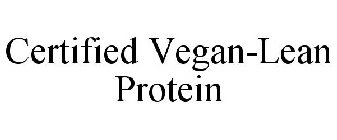 CERTIFIED VEGAN-LEAN PROTEIN