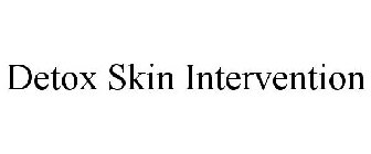 DETOX SKIN INTERVENTION