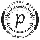 PRESSURE WEAR P DON'T FORGET TO BREATHE